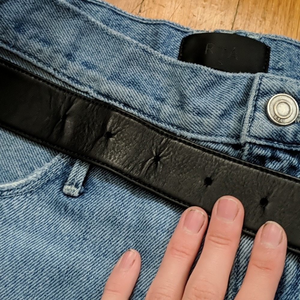 Rta Dexter Belted Jeans - Picture 7 of 13